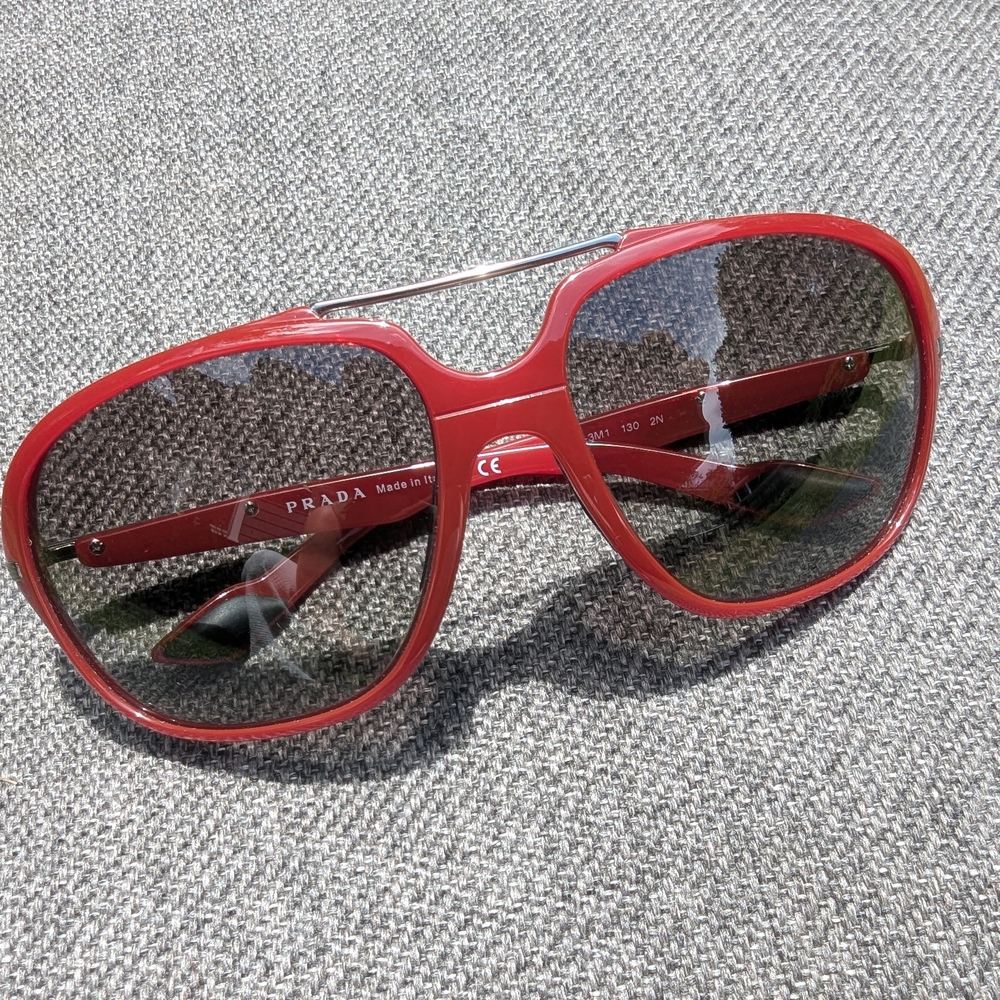 Prada Bold Red Women's Sunglasses